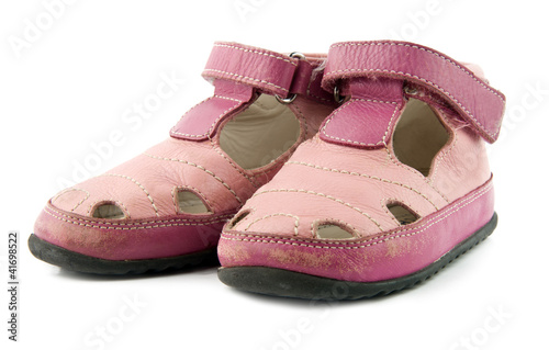 pair of children's shoes