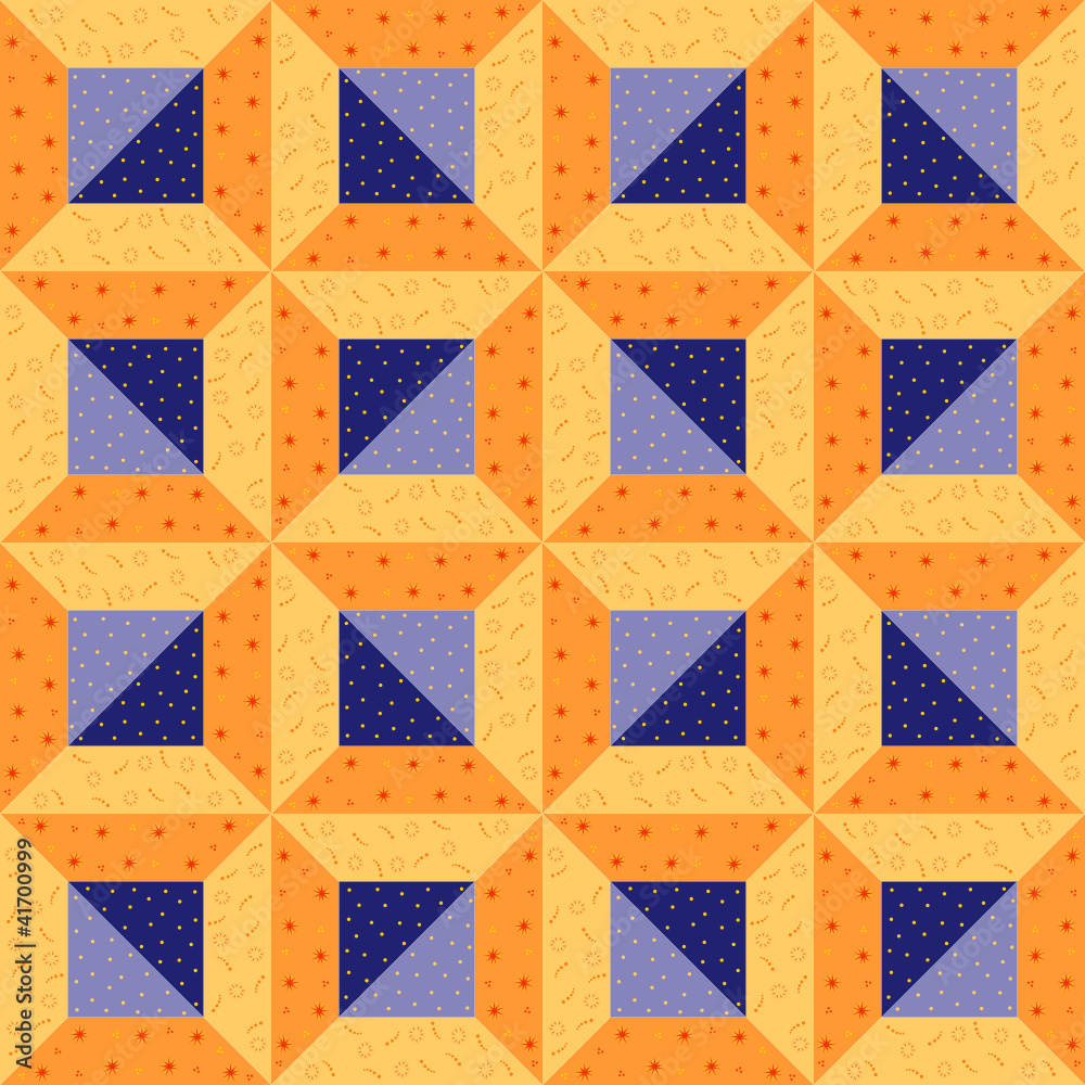 Fototapeta premium Patchwork pattern