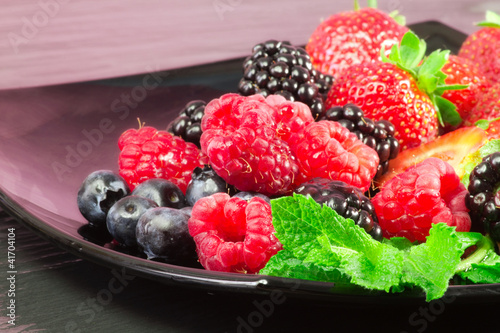 greedy red fruits photo