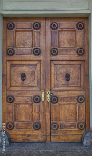 image of ancient doors - Italy