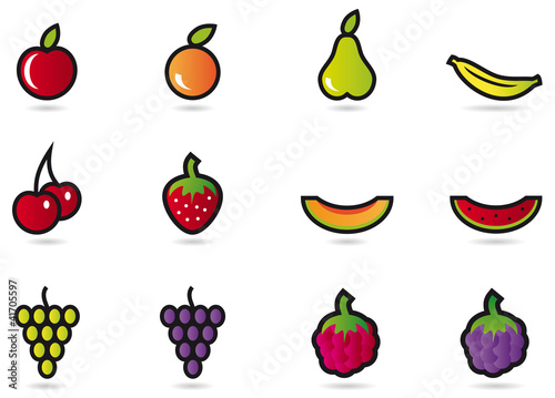 Icone frutta