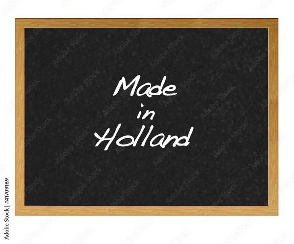 Made in holland.