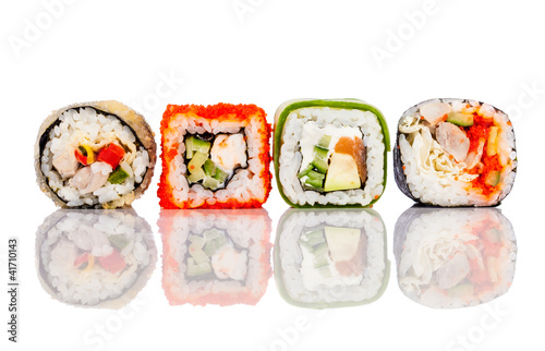 Sushi Roll on a white background #41710143