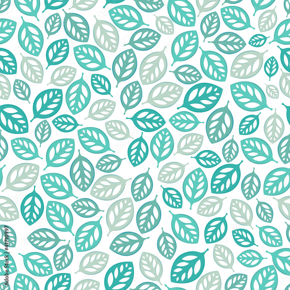 Seamless leaf pattern. Seamless leaf pattern.