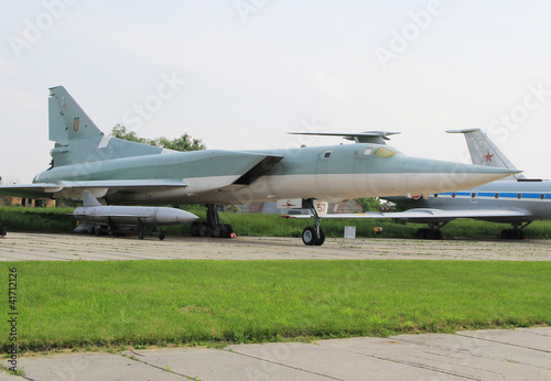 KIEV, UKRAINE- MAY 16: Tu-22 at State Aviation Museum © vadimmmus