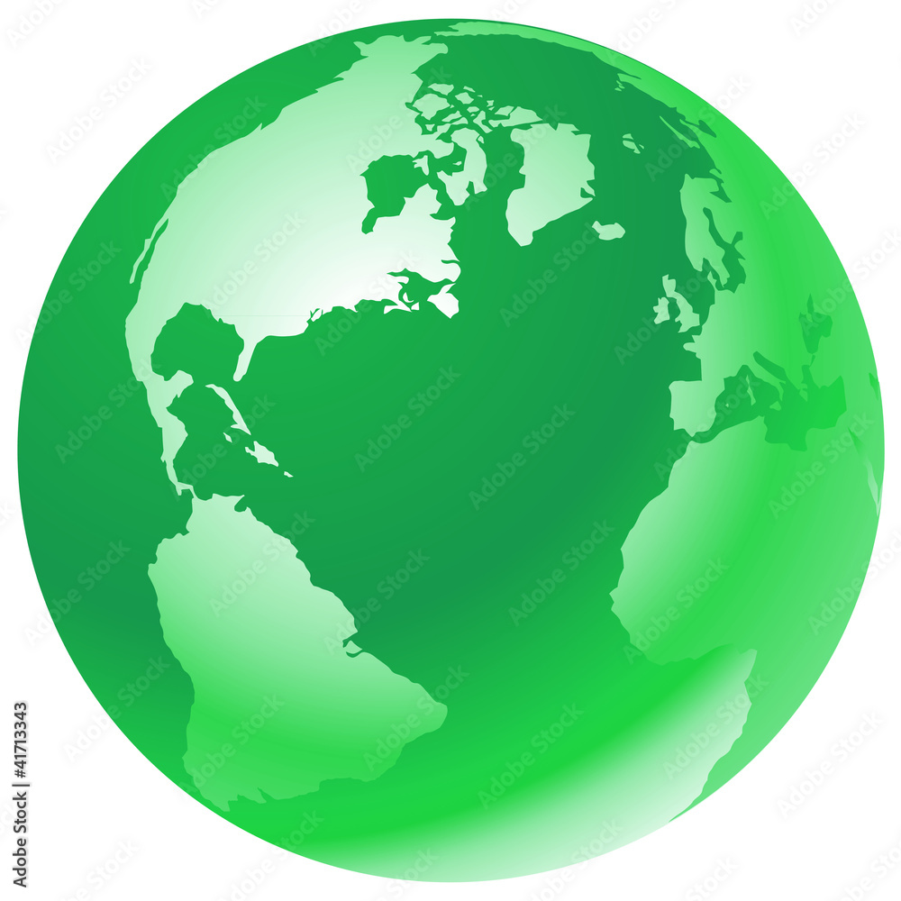 Globe vert