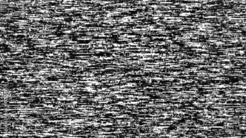 VHS noise Television static noise