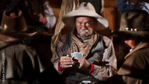 Bluffing Card Player