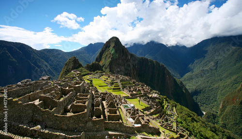 Machu Picchu Top View photo