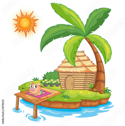 Tropical island