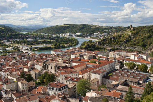 Vienne France and Rhone River