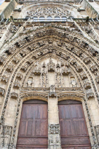 Door at Cathedral Saint Maurice