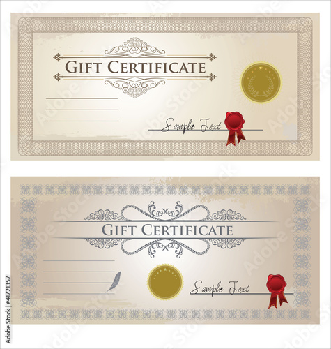 Vector certificate frame