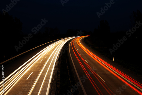 Autobahn Lichter