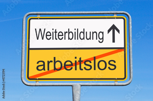 Weiterbildung statt arbeitslos