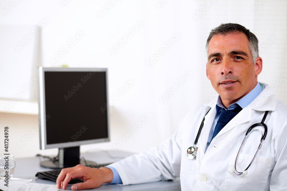 Professional mature medicine specialist Professional mature medicine specialist