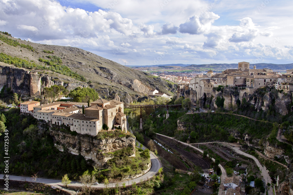 Old town of Cuenca, Spain