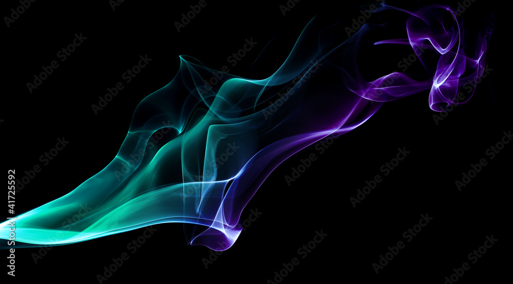 Abstract colourful bakground made with real smoke Abstract colourful bakground made with real smoke