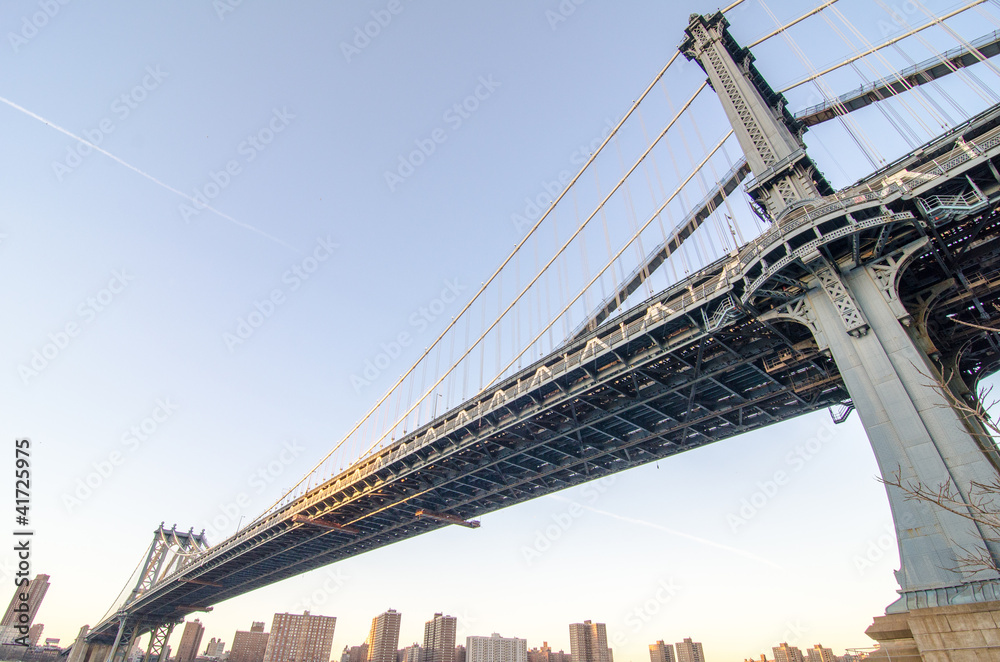 Fototapeta premium Bridge of New York City