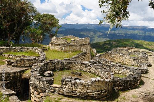 Peru, Kuelap extraordinary archeological site near Chachapoyas photo
