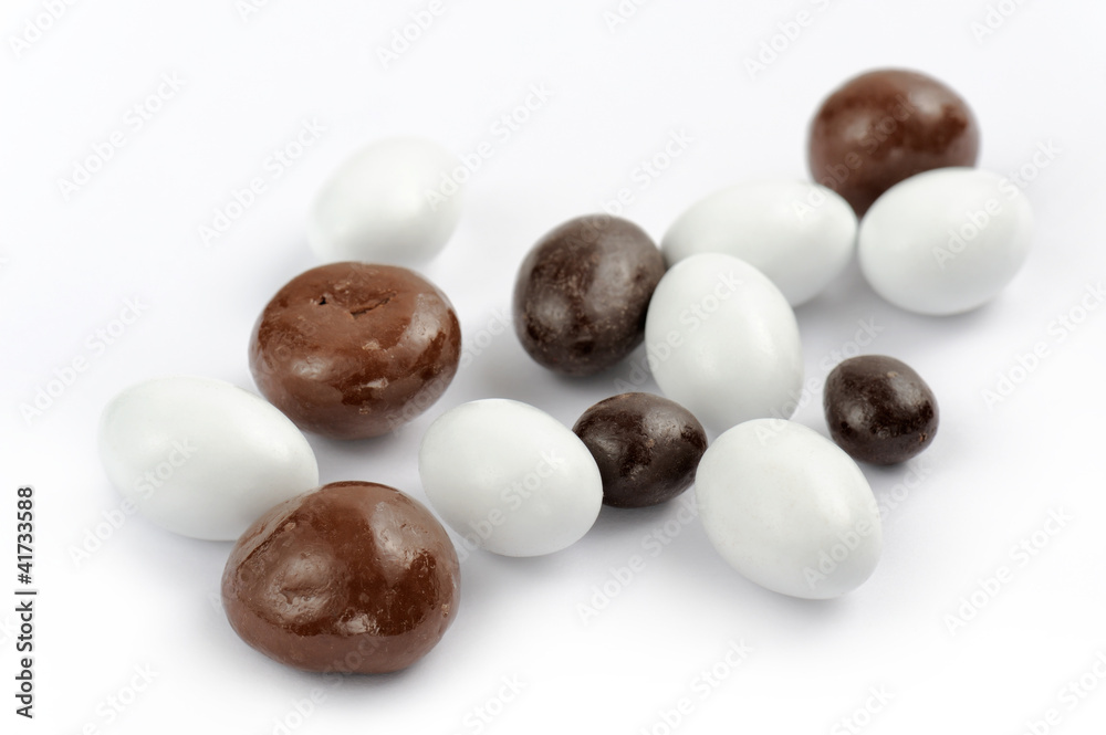 mix sugared chocolates