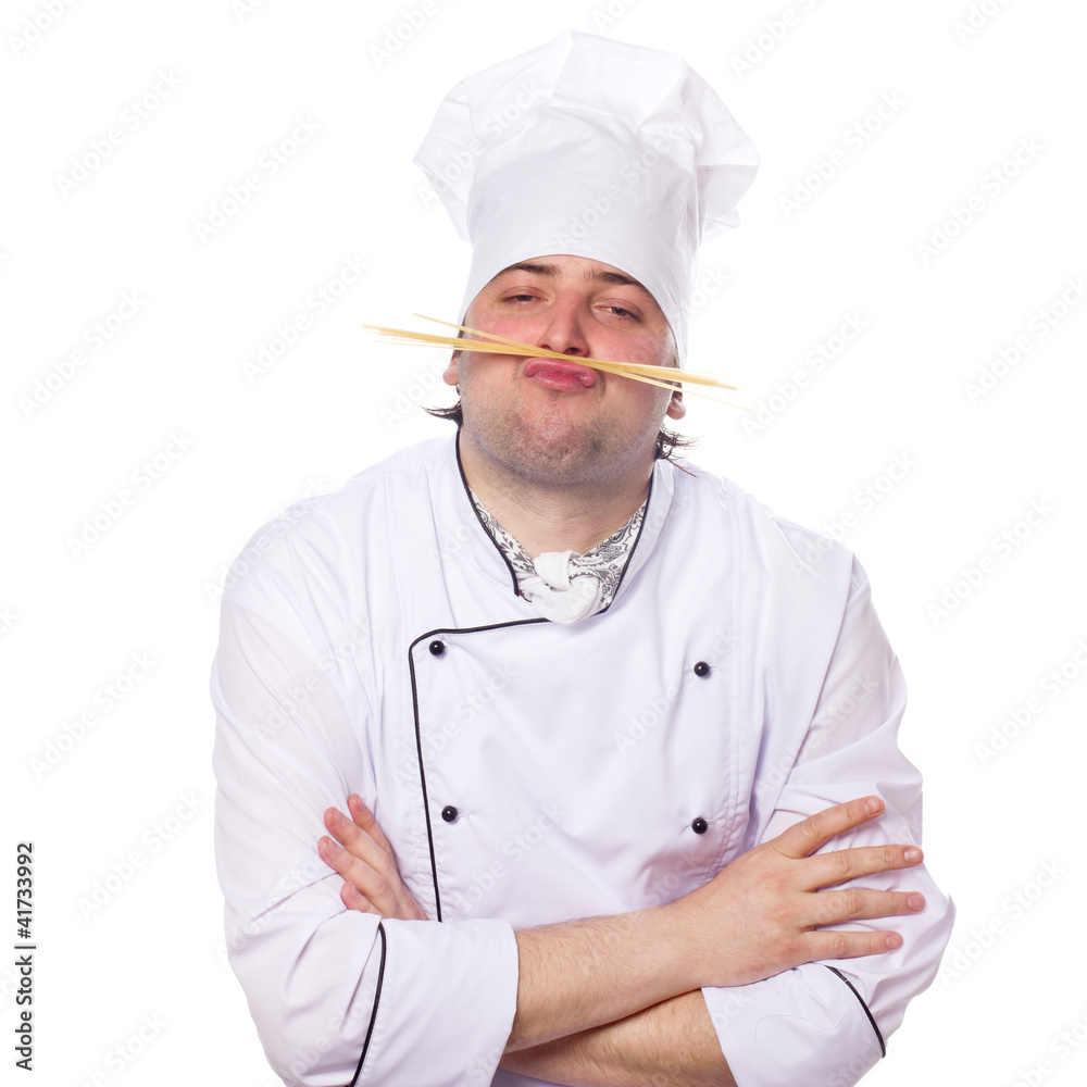 Portrait male chef