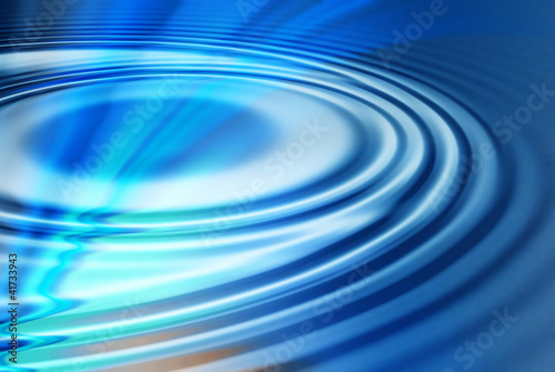 Blue Ripples Background