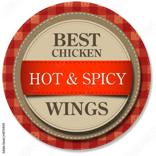 Best Chicken wings label
