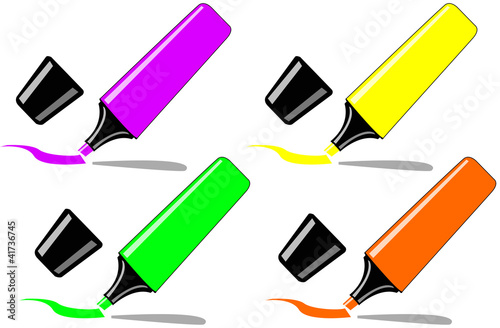Evidenziatori vector