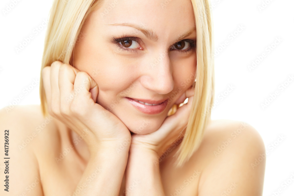 Smiling blonde Smiling blonde