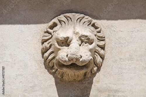 Obraz na plátně Bentivoglio Palace. Ferrara. Emilia-Romagna. Italy.
