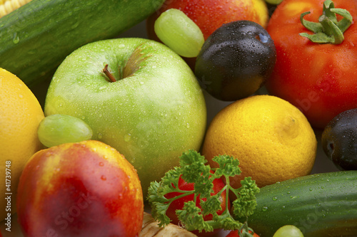 Fresh fruit and vegetables