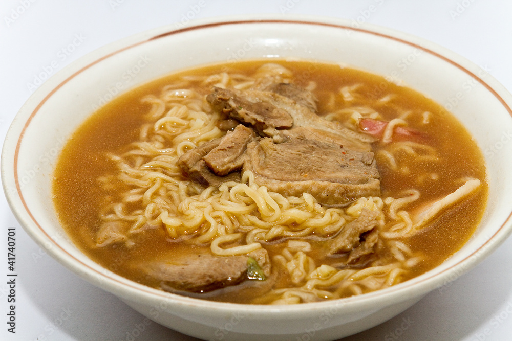noodle in soup