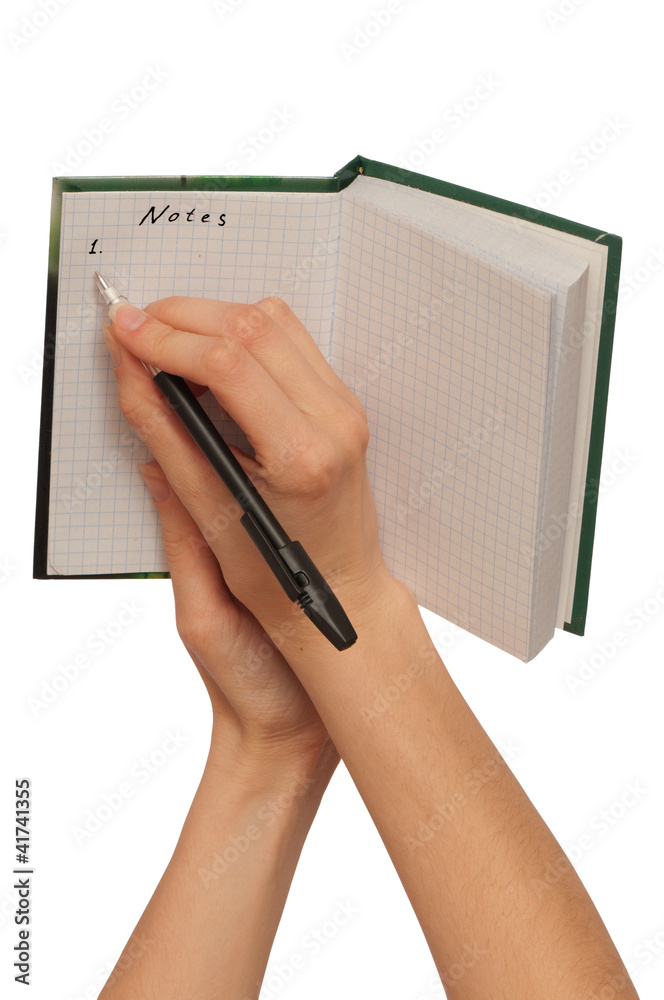 notes in the notebook notes in the notebook
