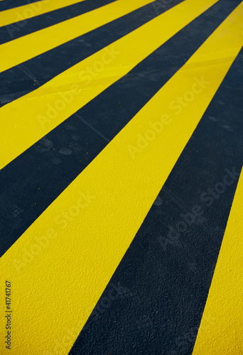 Yellow pedestrian crossing © FrankBoston