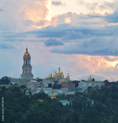 Kiev-Pechersk Lavra at sunset