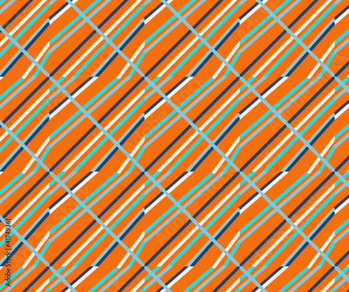 RAYURES ORANGE BLEU PAPIER PEINT VECTEUR