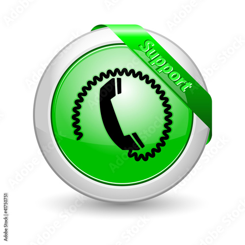 Hotline Button Grün