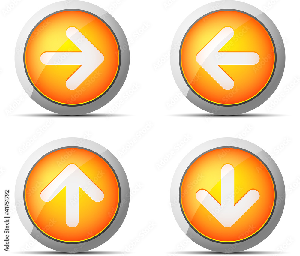 Yellow Arrow button Yellow Arrow button