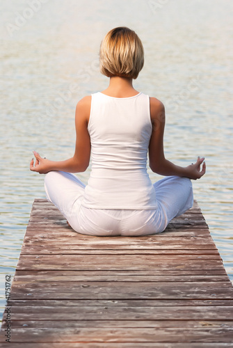 Young woman relaxing