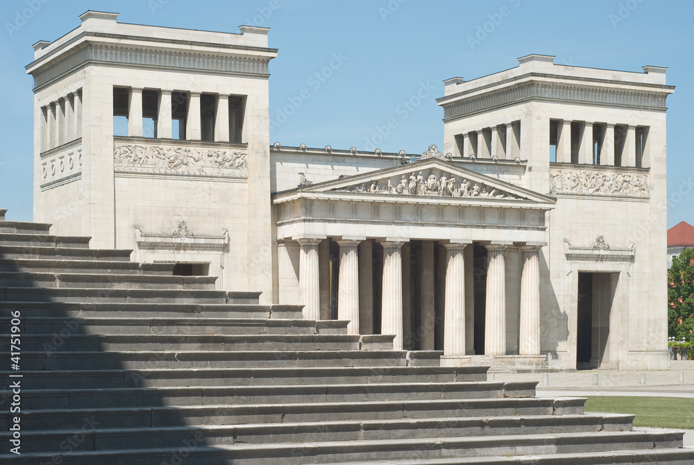 Classical Architecture with Steps Classical Architecture with Steps