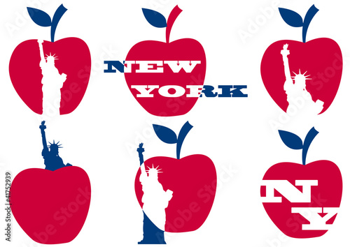 big apple statue of liberty