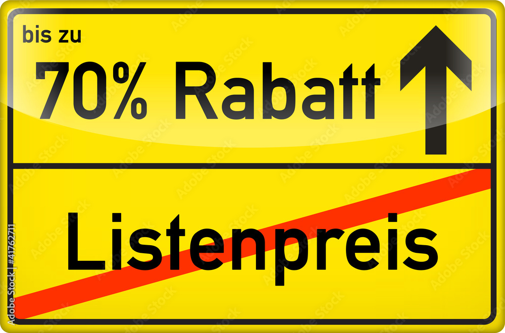 70 % Rabatt 70 % Rabatt