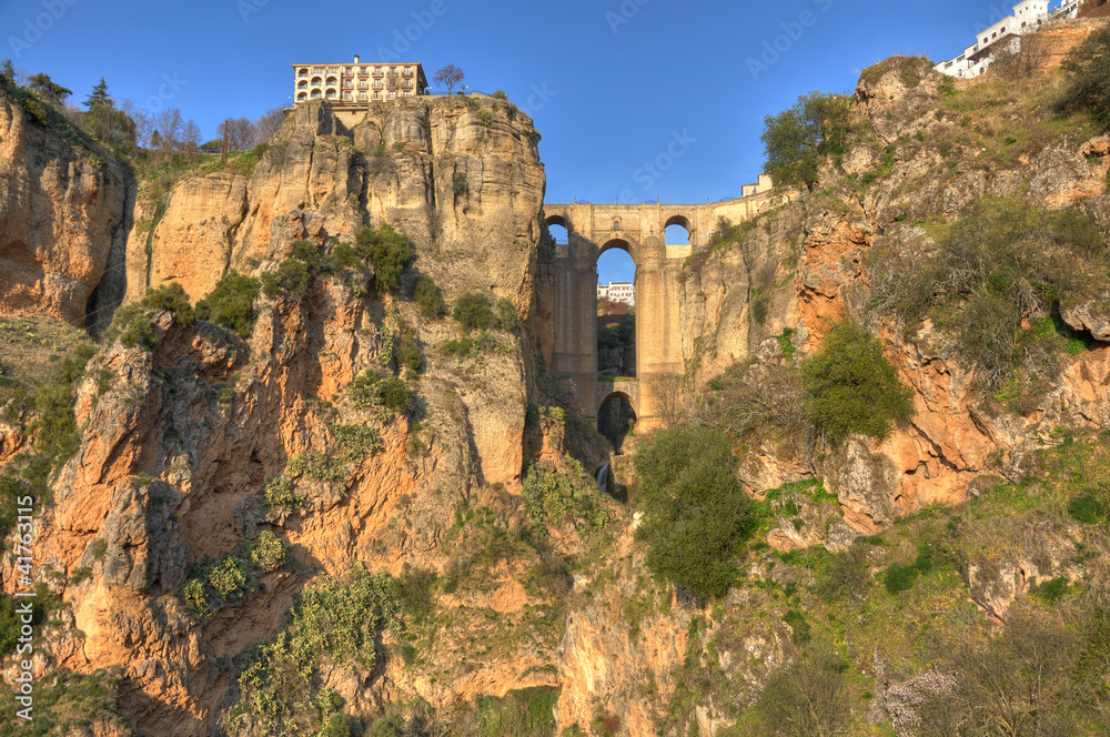 Fototapeta premium Ronda bridge - Spain