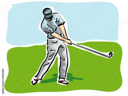 giocatore di golf