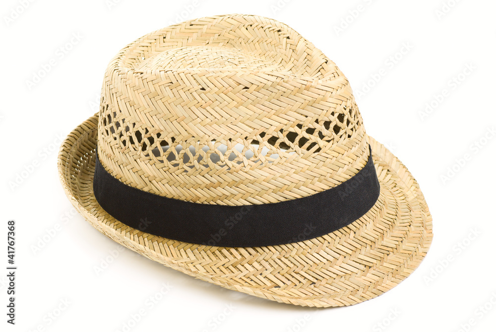 Соломенная шляпа, изолированные