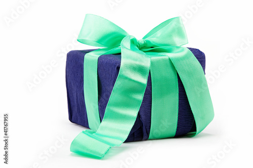 Gift pack on a white background.