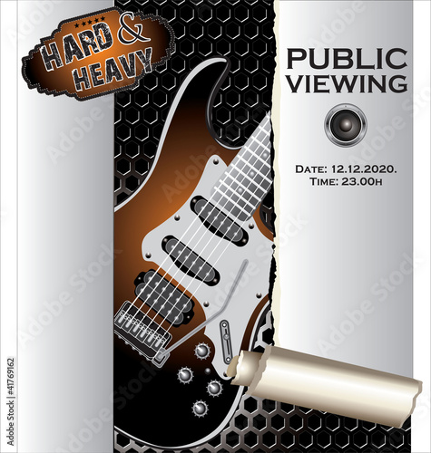 Music background Public viewing