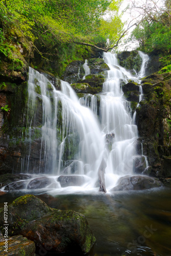 Torc waterfall in Killarney National Park  Ireland