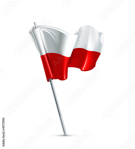 Flag of Poland, vector